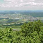 Aussicht von Lägern auf Ehrendingen